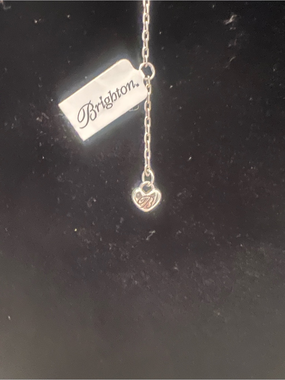 BRIGHTON NWT Butterfly Pendant Necklace in Silver with Mother-of-Pearl - Picture 4 of 7